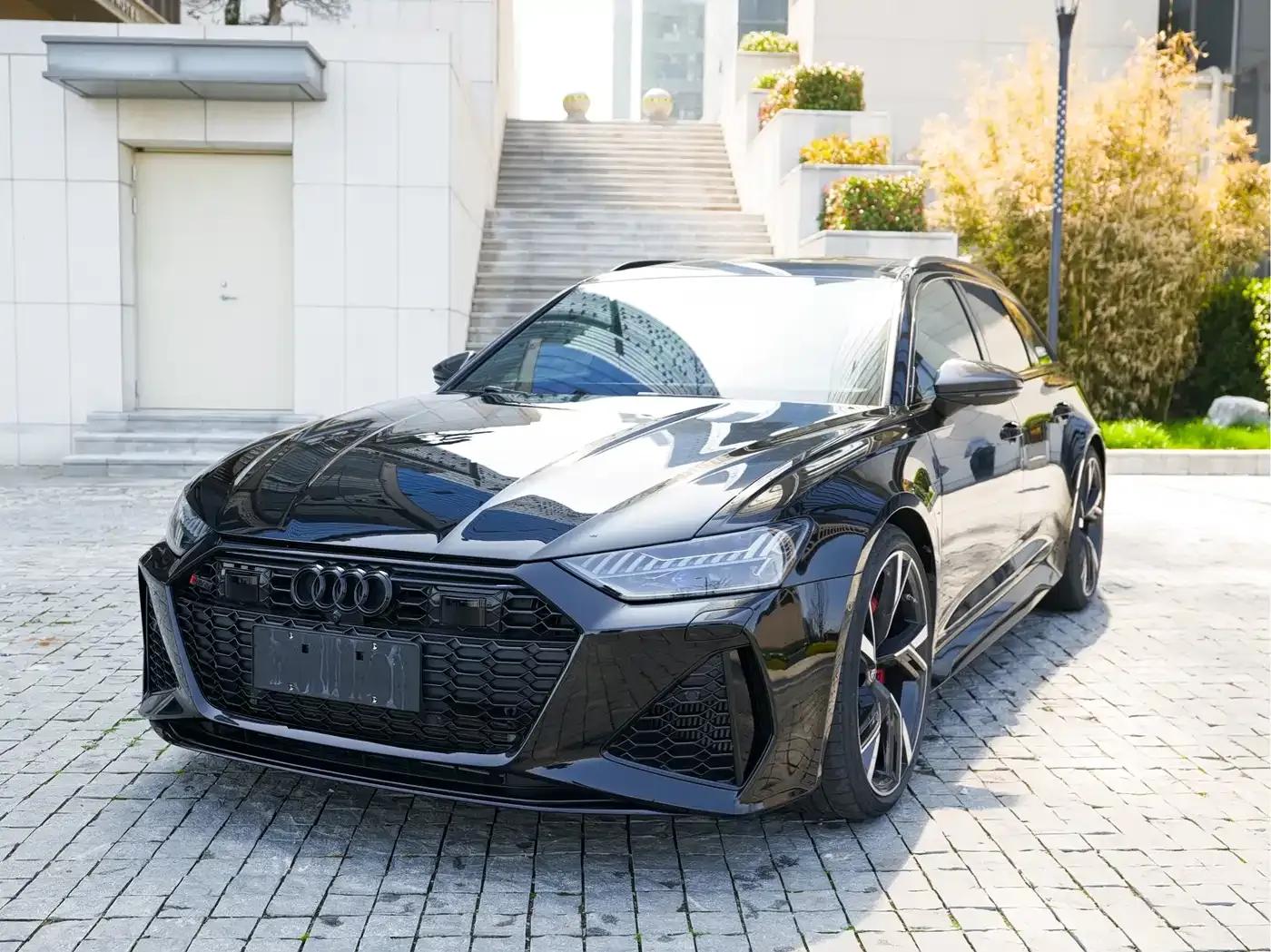 2021 Audi RS 6 RS 6 4.0T Avant Premium Edition — миниатюра 1