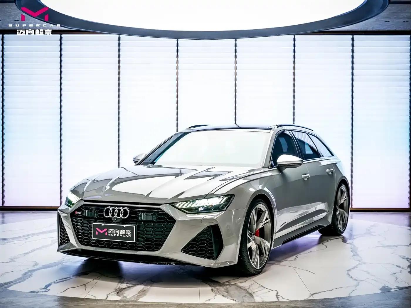 2021 Audi RS 6 RS 6 4.0T Avant Premium Edition — миниатюра 1