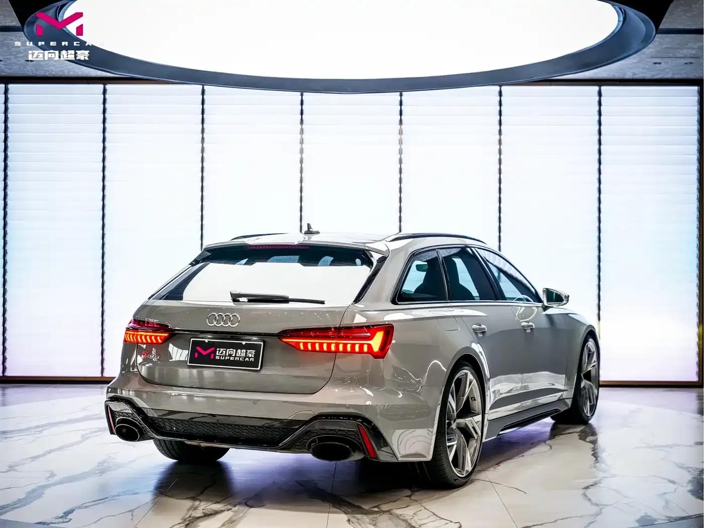 2021 Audi RS 6 RS 6 4.0T Avant Premium Edition — миниатюра 4