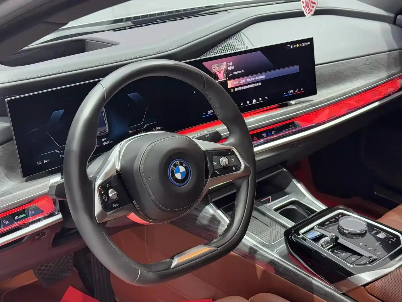 BMW i7 2023 eDrive50L Luxury Package — миниатюра 11