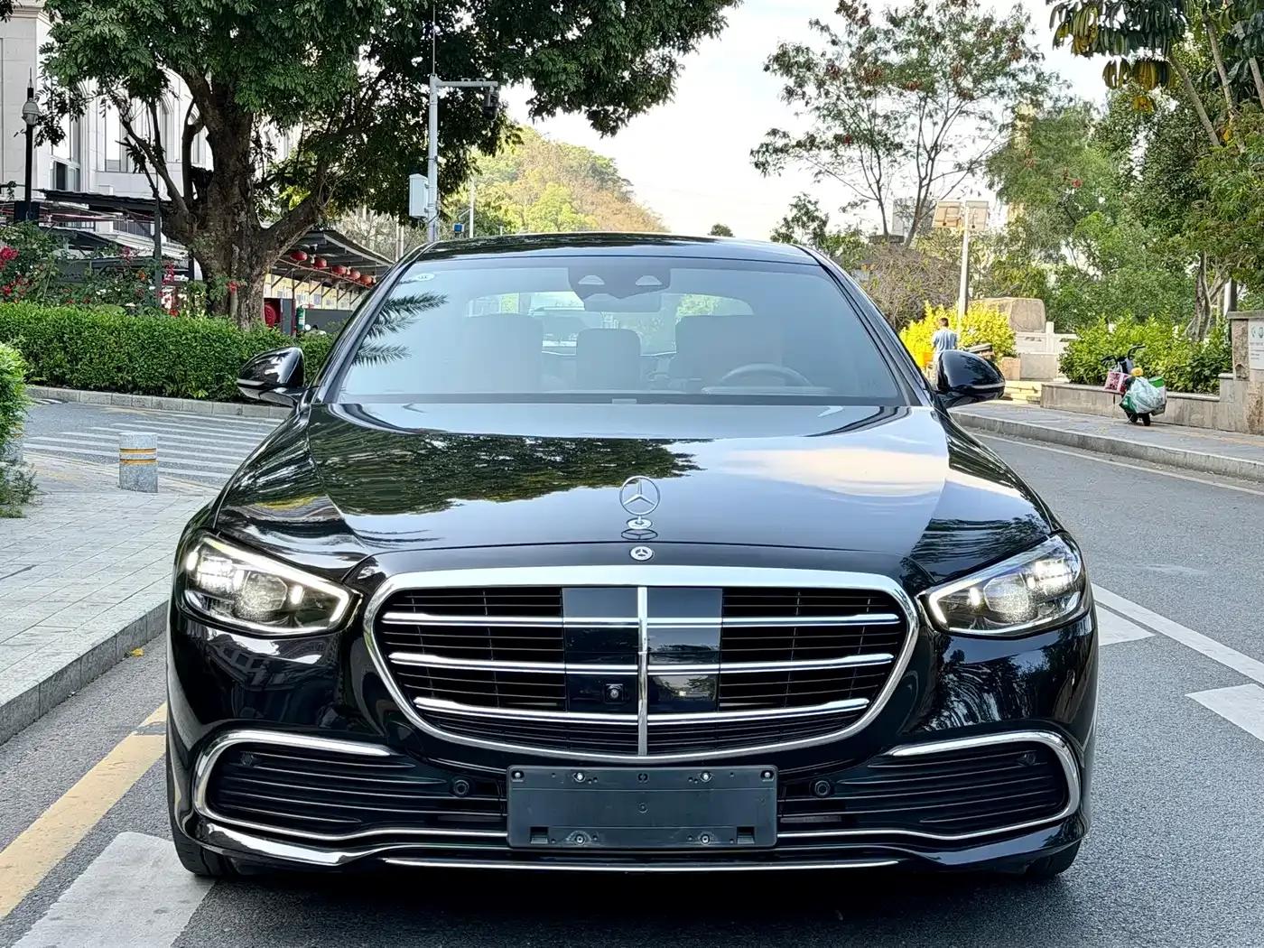 Mercedes-Benz S-Class PHEV 2023 Facelift S 450 e L Plug-in Hybrid Sedan — миниатюра 2