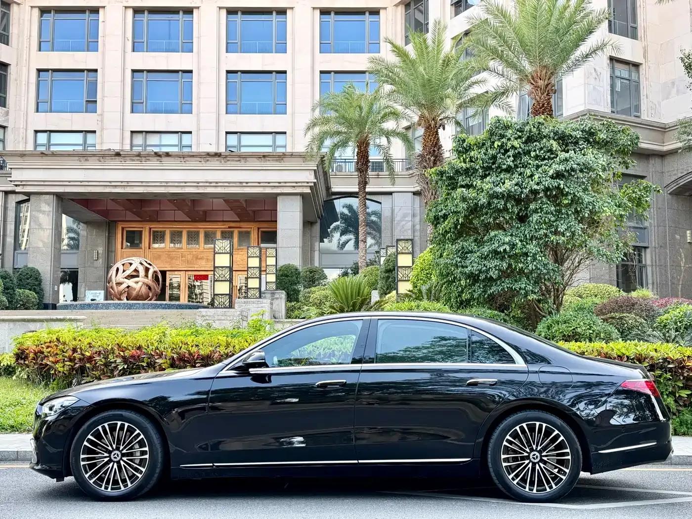 Mercedes-Benz S-Class PHEV 2023 Facelift S 450 e L Plug-in Hybrid Sedan — миниатюра 3