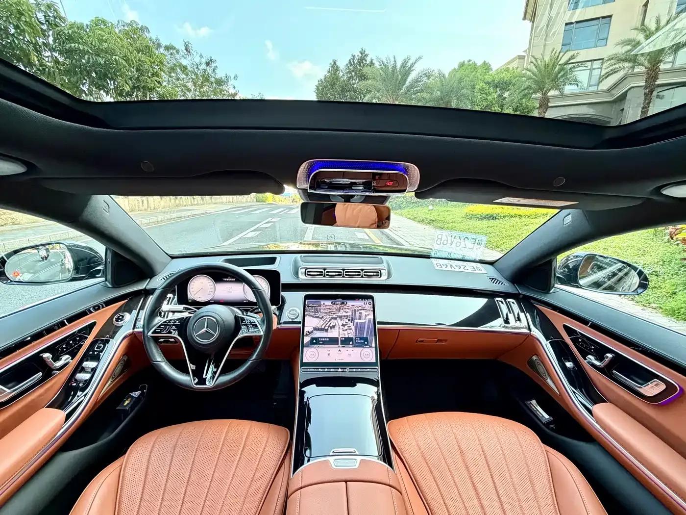 Mercedes-Benz S-Class PHEV 2023 Facelift S 450 e L Plug-in Hybrid Sedan — миниатюра 7