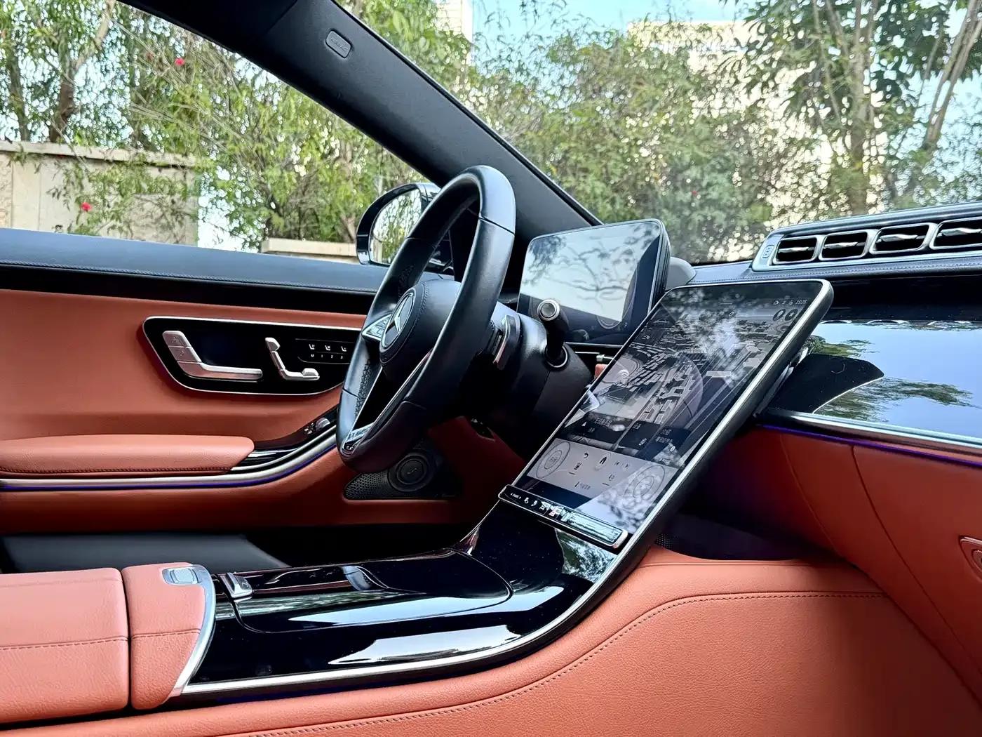 Mercedes-Benz S-Class PHEV 2023 Facelift S 450 e L Plug-in Hybrid Sedan — миниатюра 8