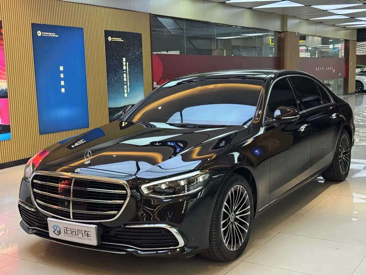 Mercedes-Benz S-Class PHEV 2023 Facelift S 450 e L Plug-in Hybrid Sedan — миниатюра 1