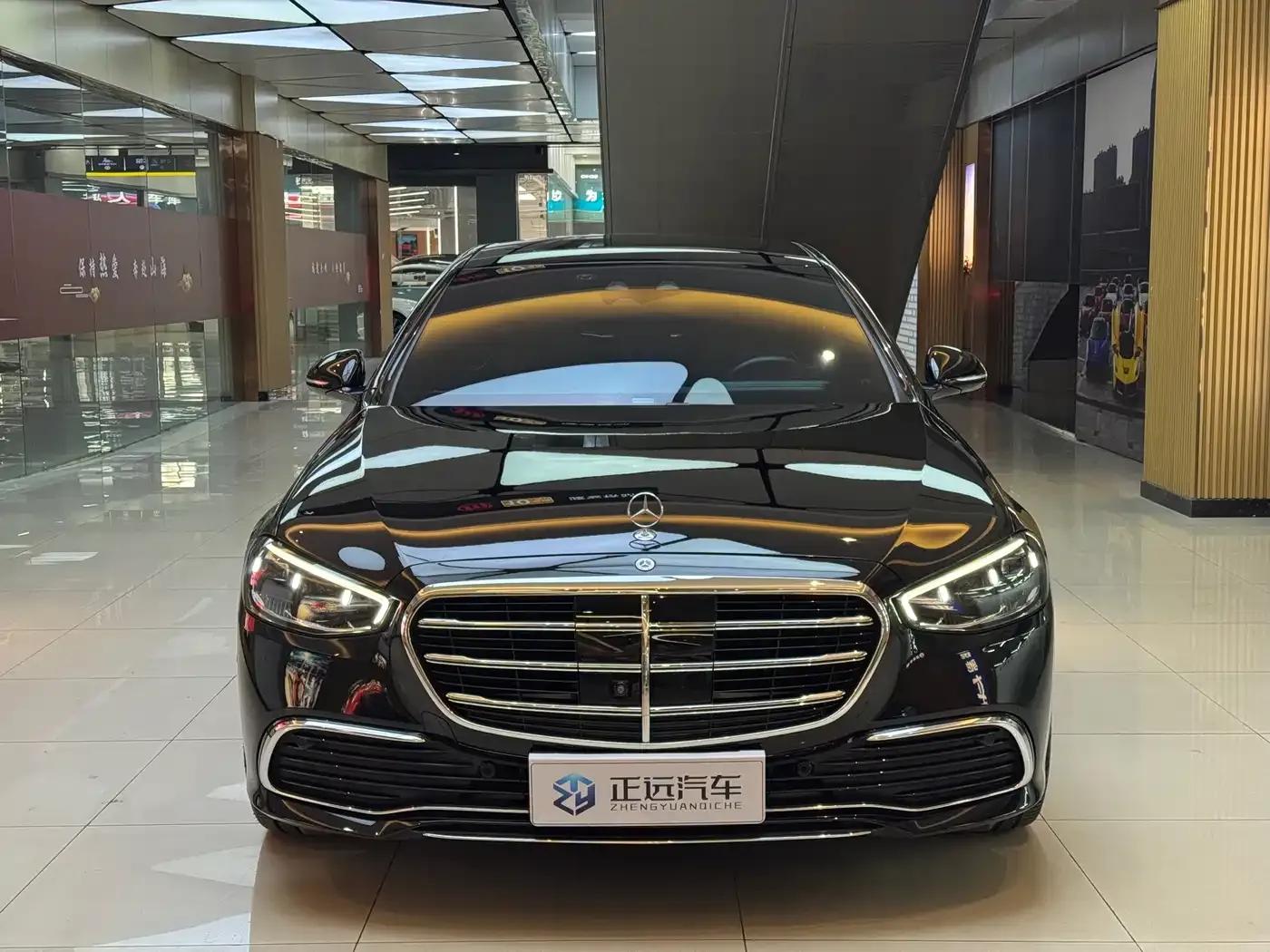 Mercedes-Benz S-Class PHEV 2023 Facelift S 450 e L Plug-in Hybrid Sedan — миниатюра 2
