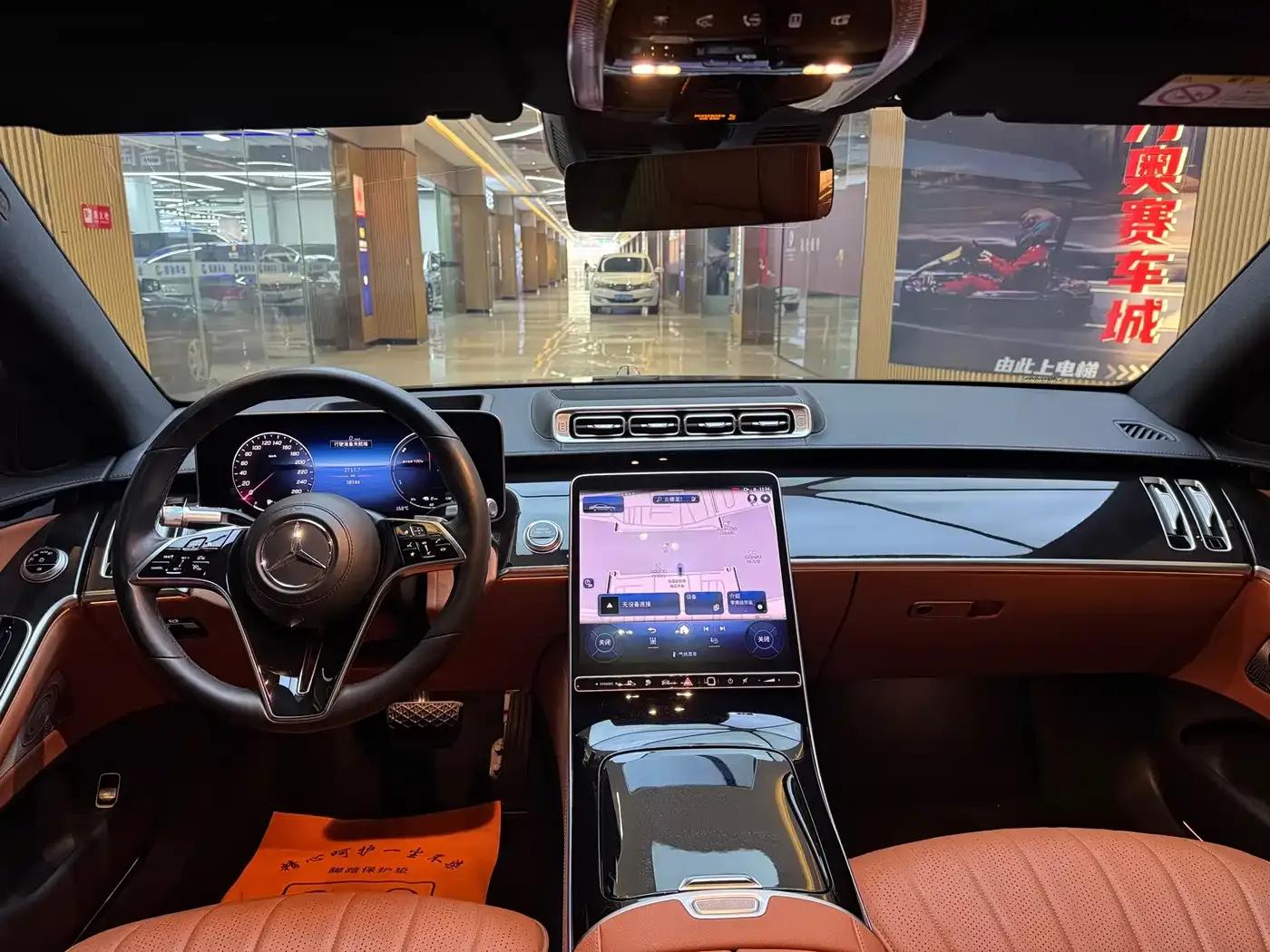 Mercedes-Benz S-Class PHEV 2023 Facelift S 450 e L Plug-in Hybrid Sedan — миниатюра 17