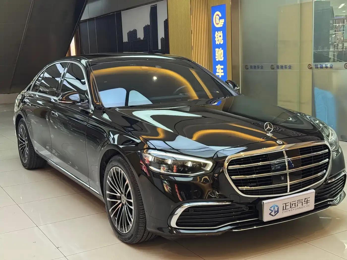 Mercedes-Benz S-Class PHEV 2023 Facelift S 450 e L Plug-in Hybrid Sedan — миниатюра 3