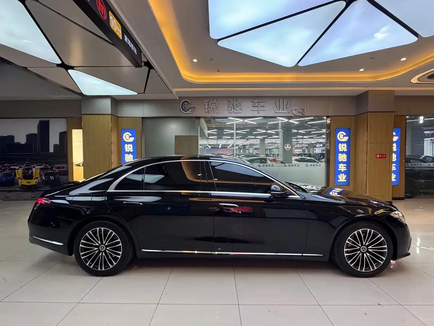 Mercedes-Benz S-Class PHEV 2023 Facelift S 450 e L Plug-in Hybrid Sedan — миниатюра 4