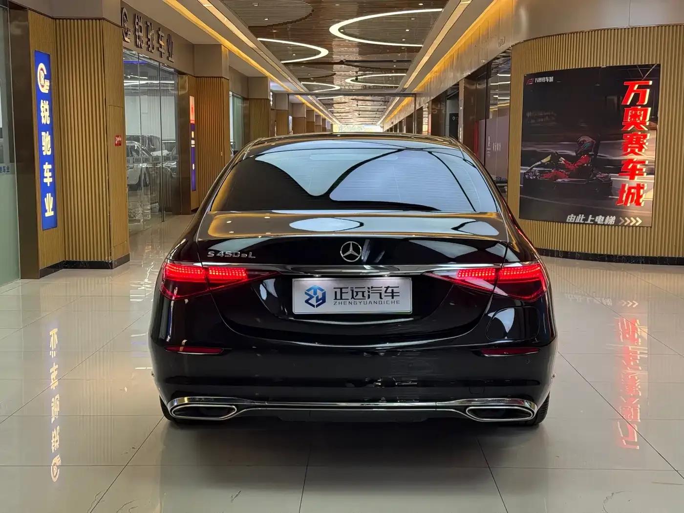 Mercedes-Benz S-Class PHEV 2023 Facelift S 450 e L Plug-in Hybrid Sedan — миниатюра 6