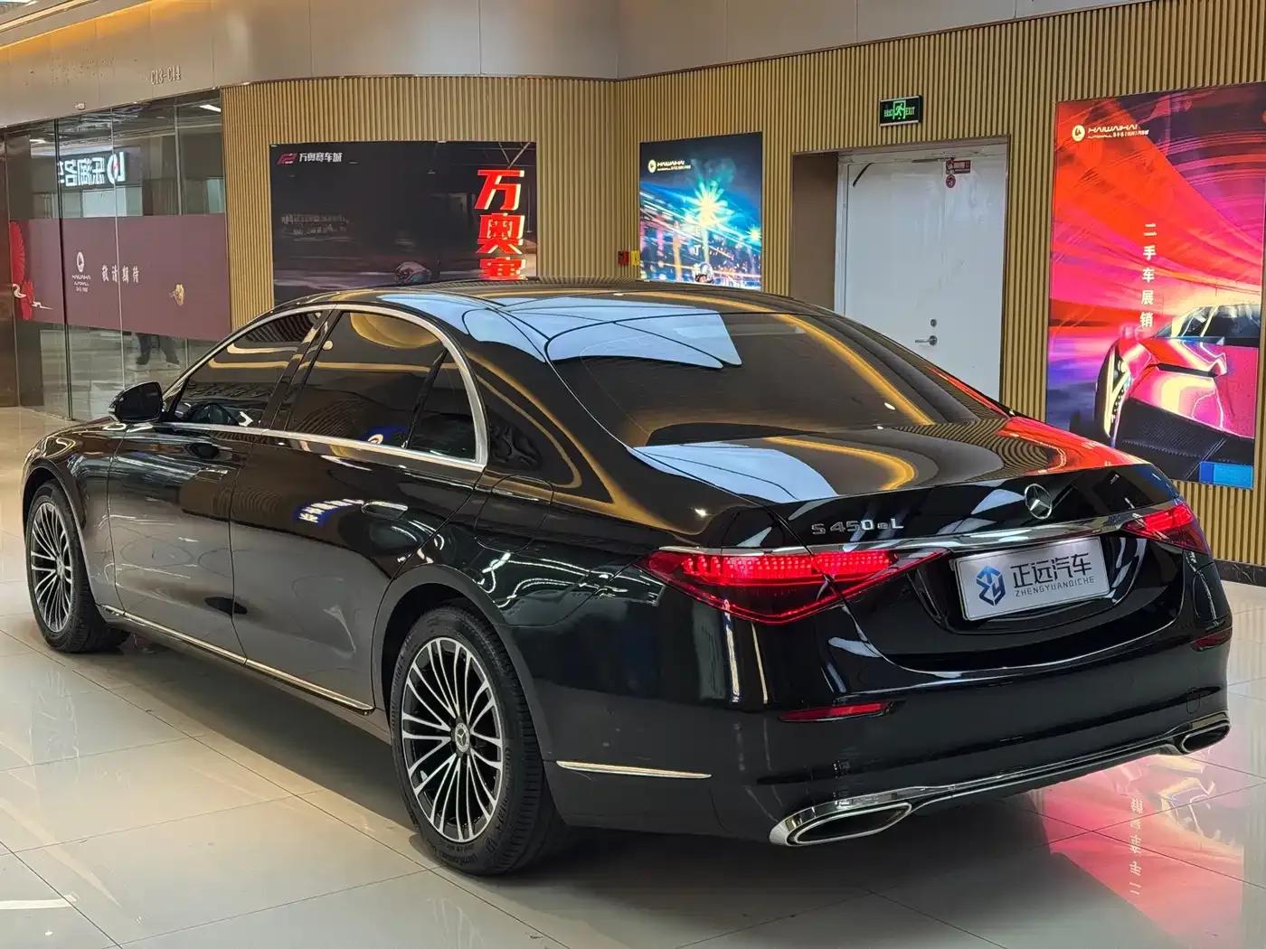 Mercedes-Benz S-Class PHEV 2023 Facelift S 450 e L Plug-in Hybrid Sedan — миниатюра 7