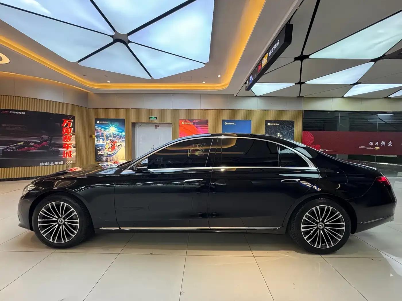Mercedes-Benz S-Class PHEV 2023 Facelift S 450 e L Plug-in Hybrid Sedan — миниатюра 8