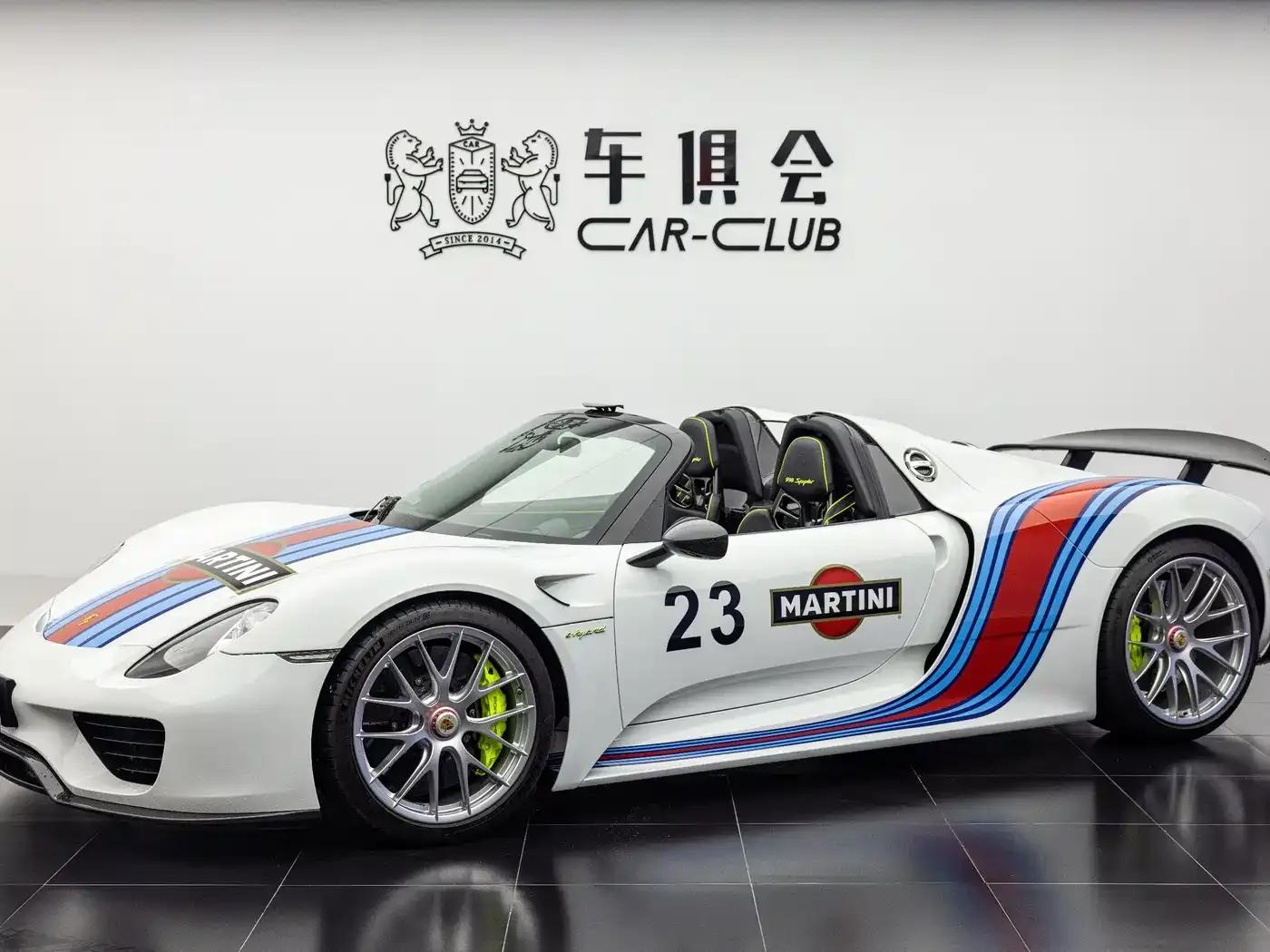 918 Spyder 2014 Weissach package 4.6L — миниатюра 1