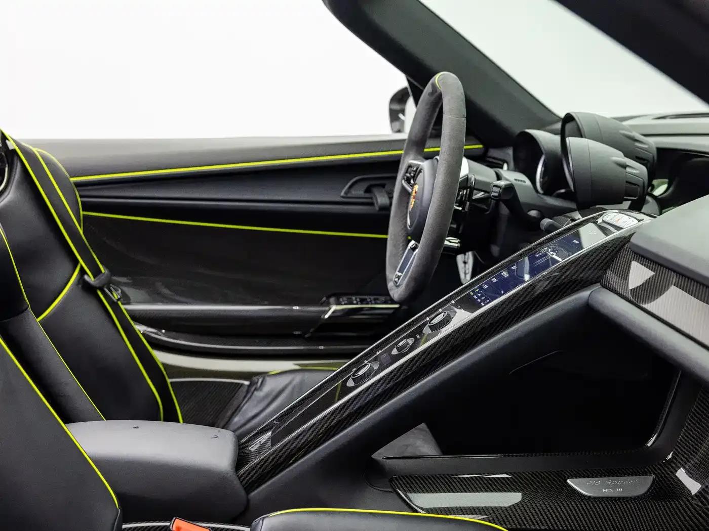 918 Spyder 2014 Weissach package 4.6L — миниатюра 11