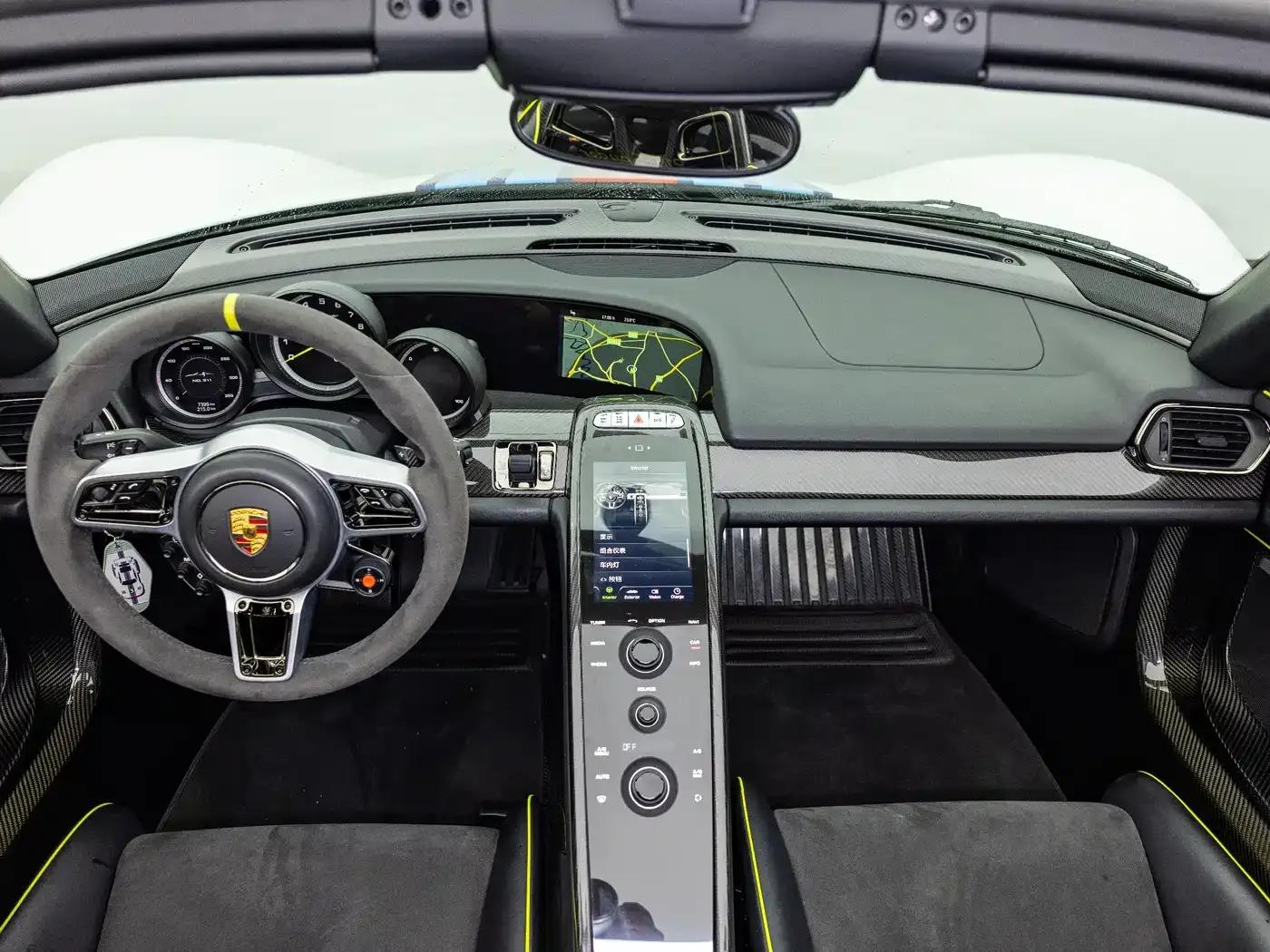 918 Spyder 2014 Weissach package 4.6L — миниатюра 21