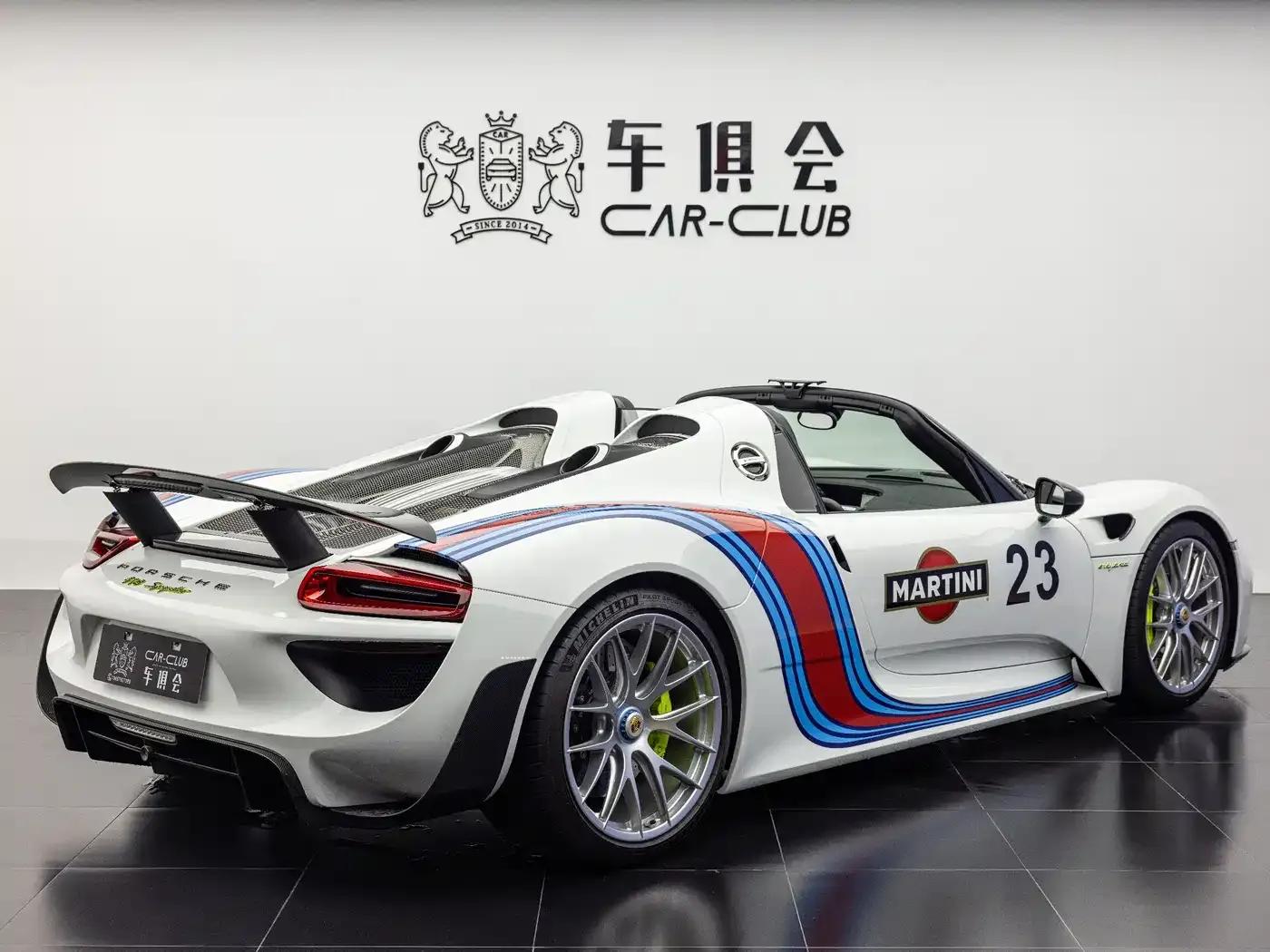 918 Spyder 2014 Weissach package 4.6L — миниатюра 5
