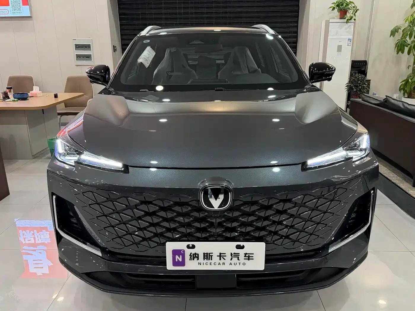 Changan CS55PLUS PHEV 2025 Smart New Blue Whale 125km Battleship Edition — миниатюра 2