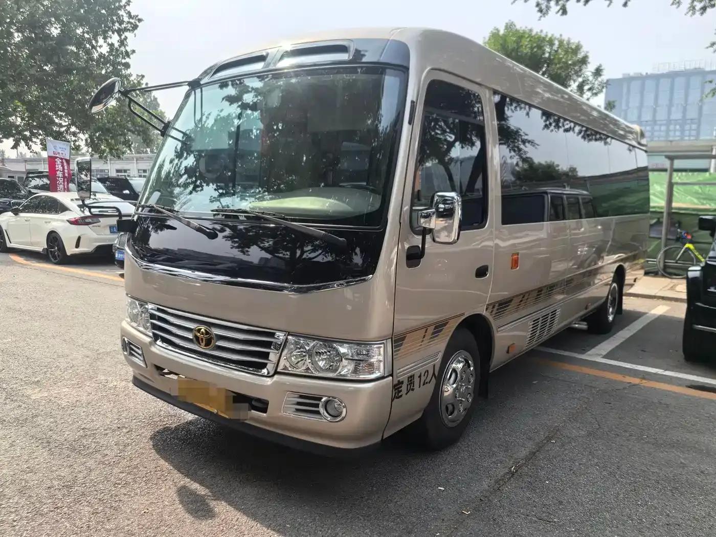 2019 Toyota Coaster 4.0L Luxury SUV GRB53L-ZCMEK 20-seater 9GR — миниатюра 1