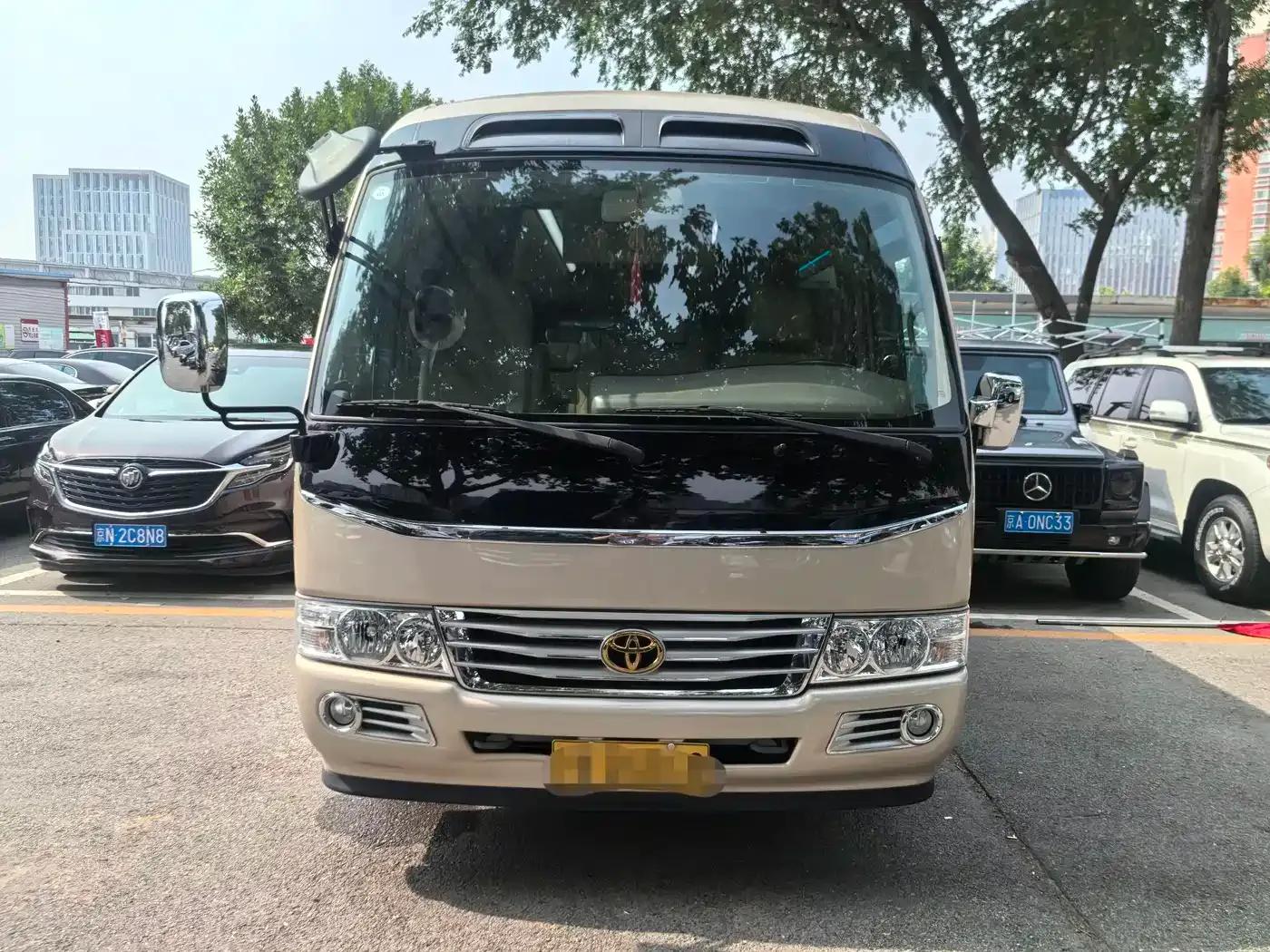 2019 Toyota Coaster 4.0L Luxury SUV GRB53L-ZCMEK 20-seater 9GR — миниатюра 2