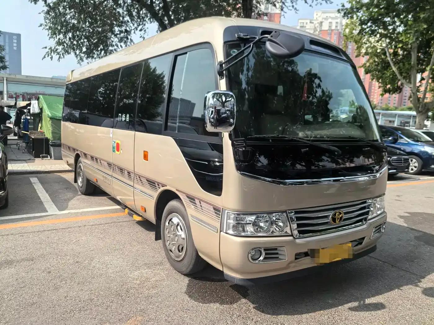 2019 Toyota Coaster 4.0L Luxury SUV GRB53L-ZCMEK 20-seater 9GR — миниатюра 3