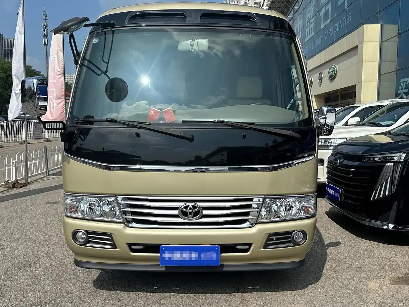 2019 Toyota Coaster 4.0L Luxury SUV GRB53L-ZCMEK 12-seater 9GR — миниатюра 2