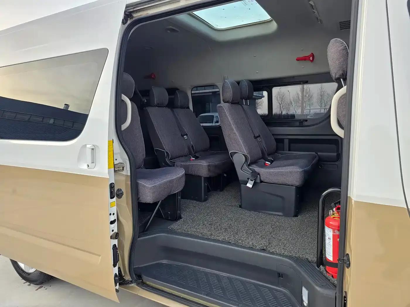 Fengjing G9 2024 2.4L Gasoline Business Edition Long Wheelbase High Roof 10-14 Seat Bus 4K22D4M — миниатюра 6