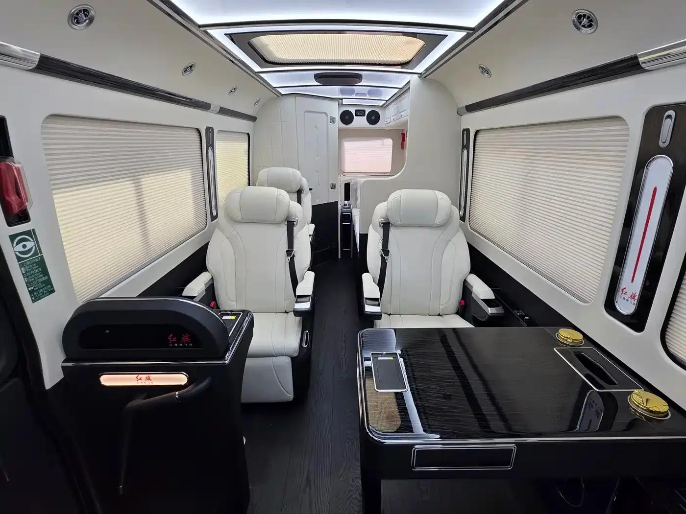 Hongqi Golden Sunflower Guoyue 2024 3.0T Flagship Edition 17-seater — миниатюра 13