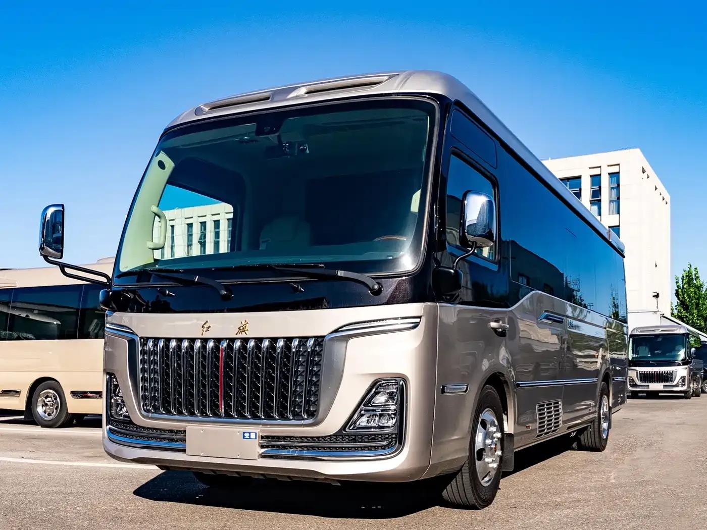 Hongqi Golden Sunflower Guoyue 2024 3.0T Luxury Edition 17-seater — миниатюра 3