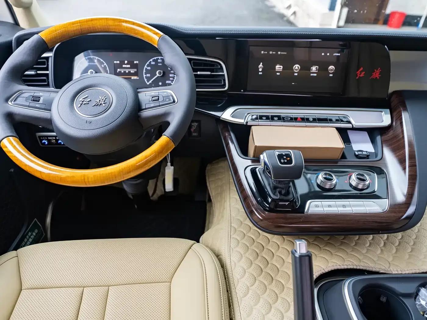 Hongqi Golden Sunflower Guoyue 2024 3.0T Luxury Edition 17-seater — миниатюра 30