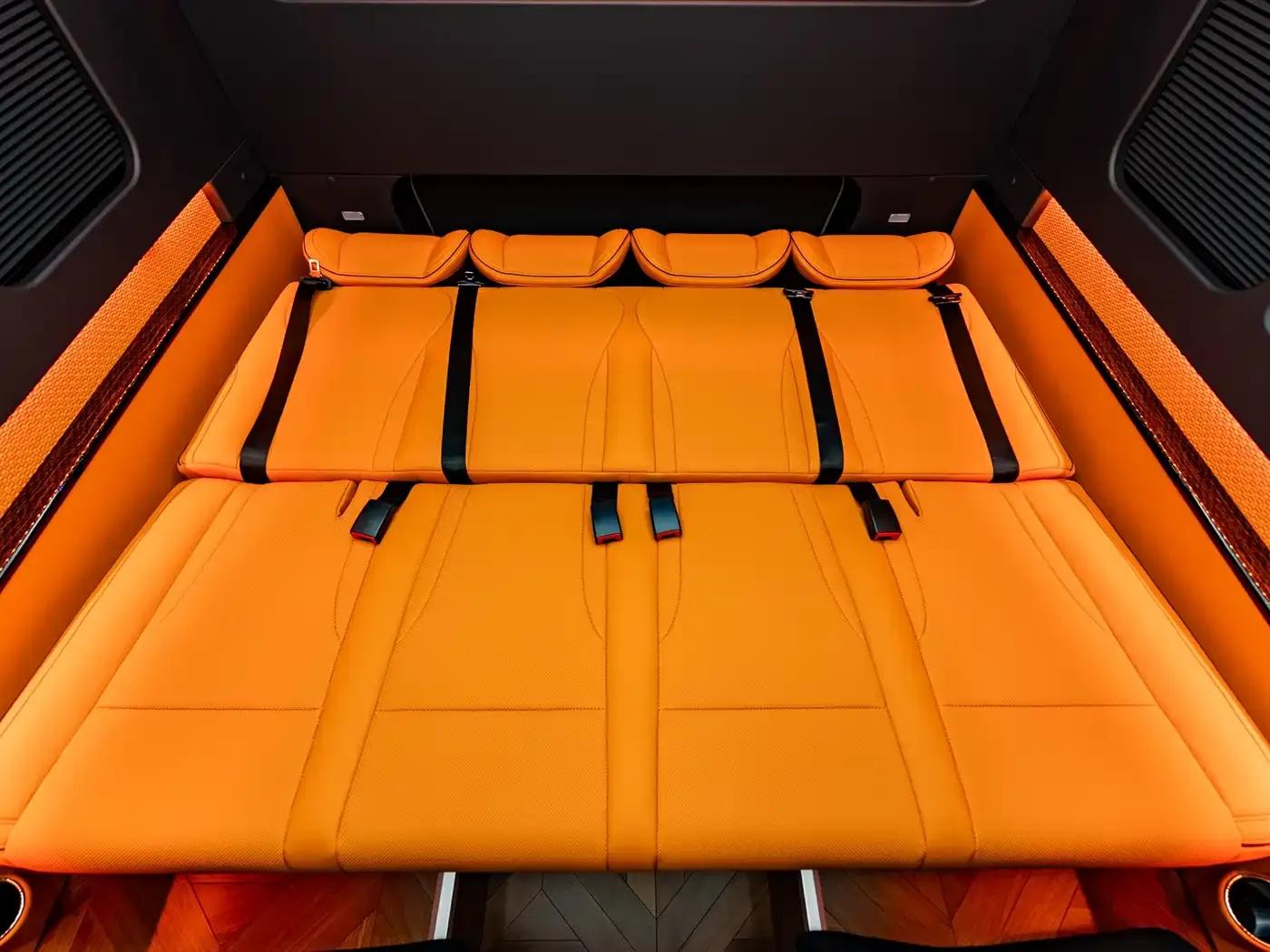 Hongqi Golden Sunflower Guoyue 2024 3.0T Flagship Edition 17-seater — миниатюра 14