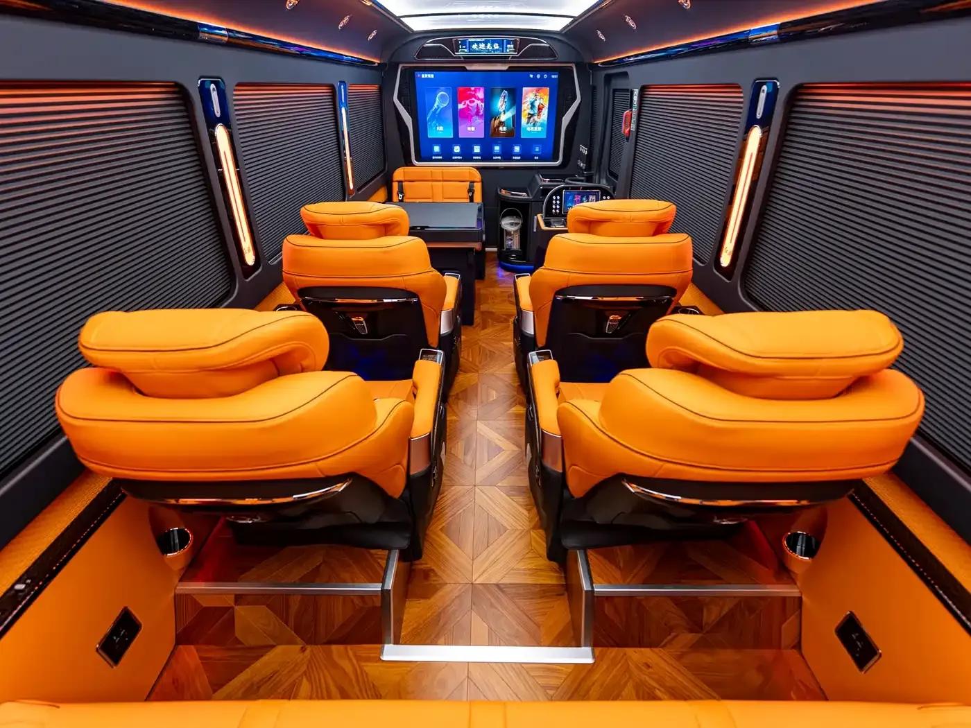 Hongqi Golden Sunflower Guoyue 2024 3.0T Flagship Edition 17-seater — миниатюра 15