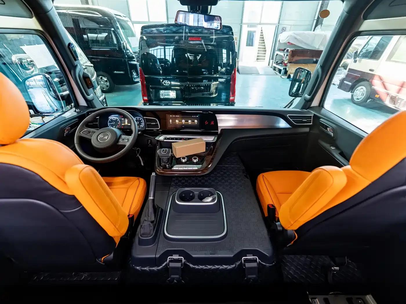 Hongqi Golden Sunflower Guoyue 2024 3.0T Flagship Edition 17-seater — миниатюра 18