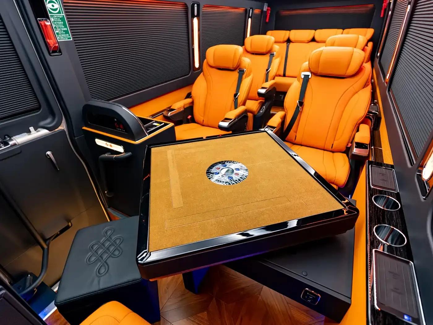 Hongqi Golden Sunflower Guoyue 2024 3.0T Flagship Edition 17-seater — миниатюра 19