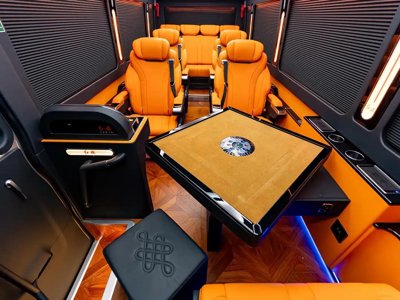 Hongqi Golden Sunflower Guoyue 2024 3.0T Flagship Edition 17-seater — миниатюра 20