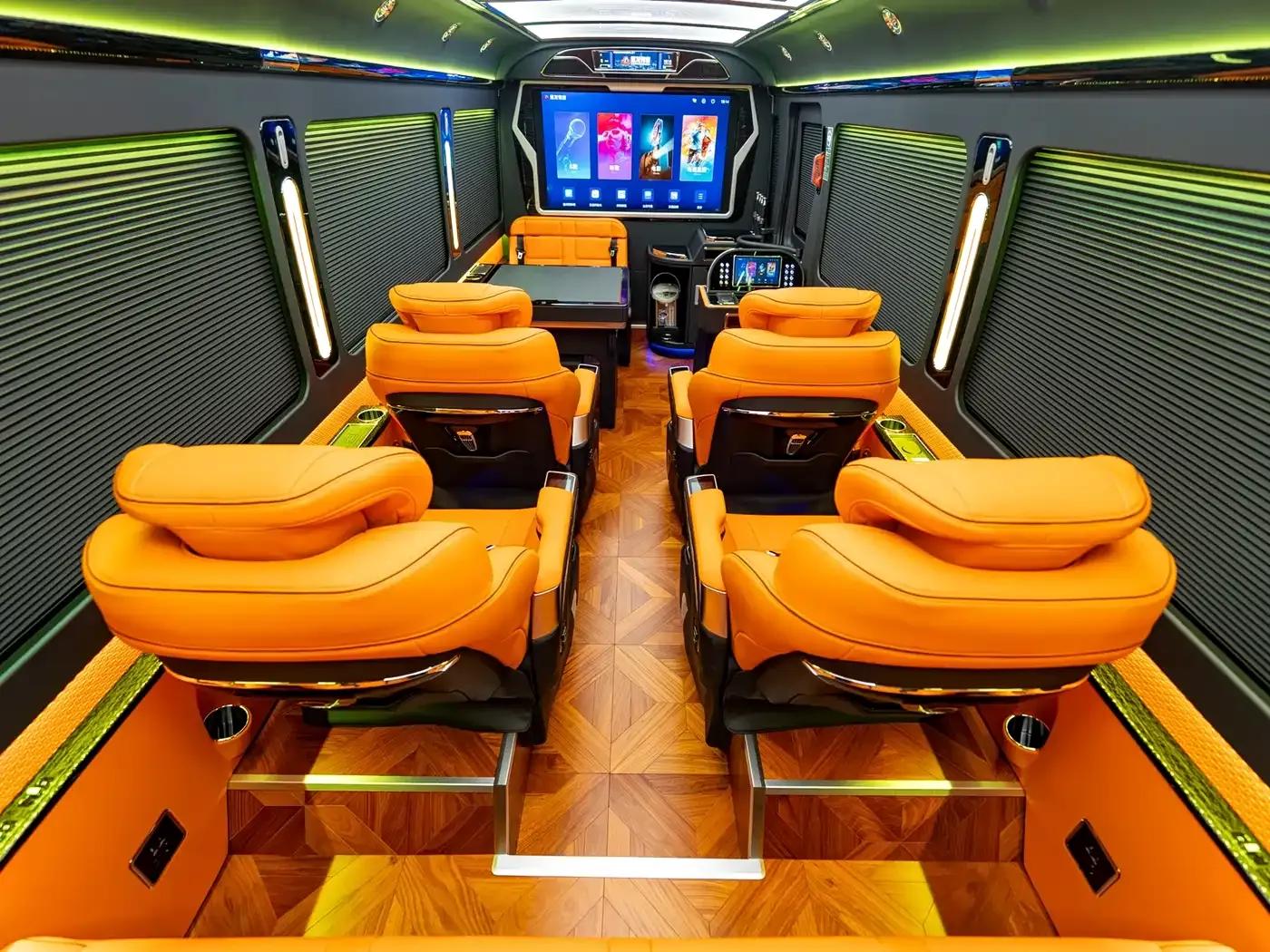 Hongqi Golden Sunflower Guoyue 2024 3.0T Flagship Edition 17-seater — миниатюра 27