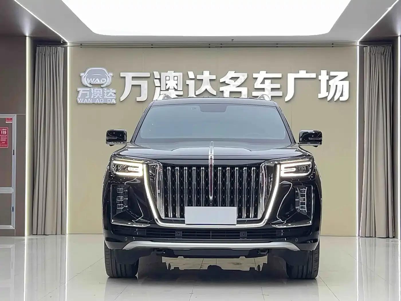 Hongqi Golden Sunflower National Glory 2022 4.0T Elegant Flagship Edition 6-seater — миниатюра 2