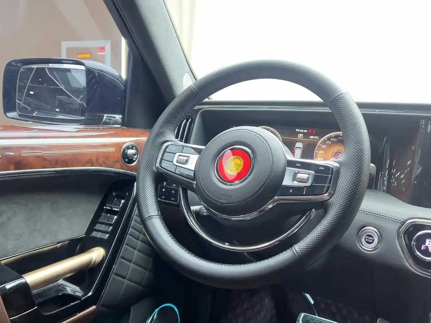 Hongqi Golden Sunflower National Glory 2022 4.0T Elegant Flagship Edition 6-seater — миниатюра 15
