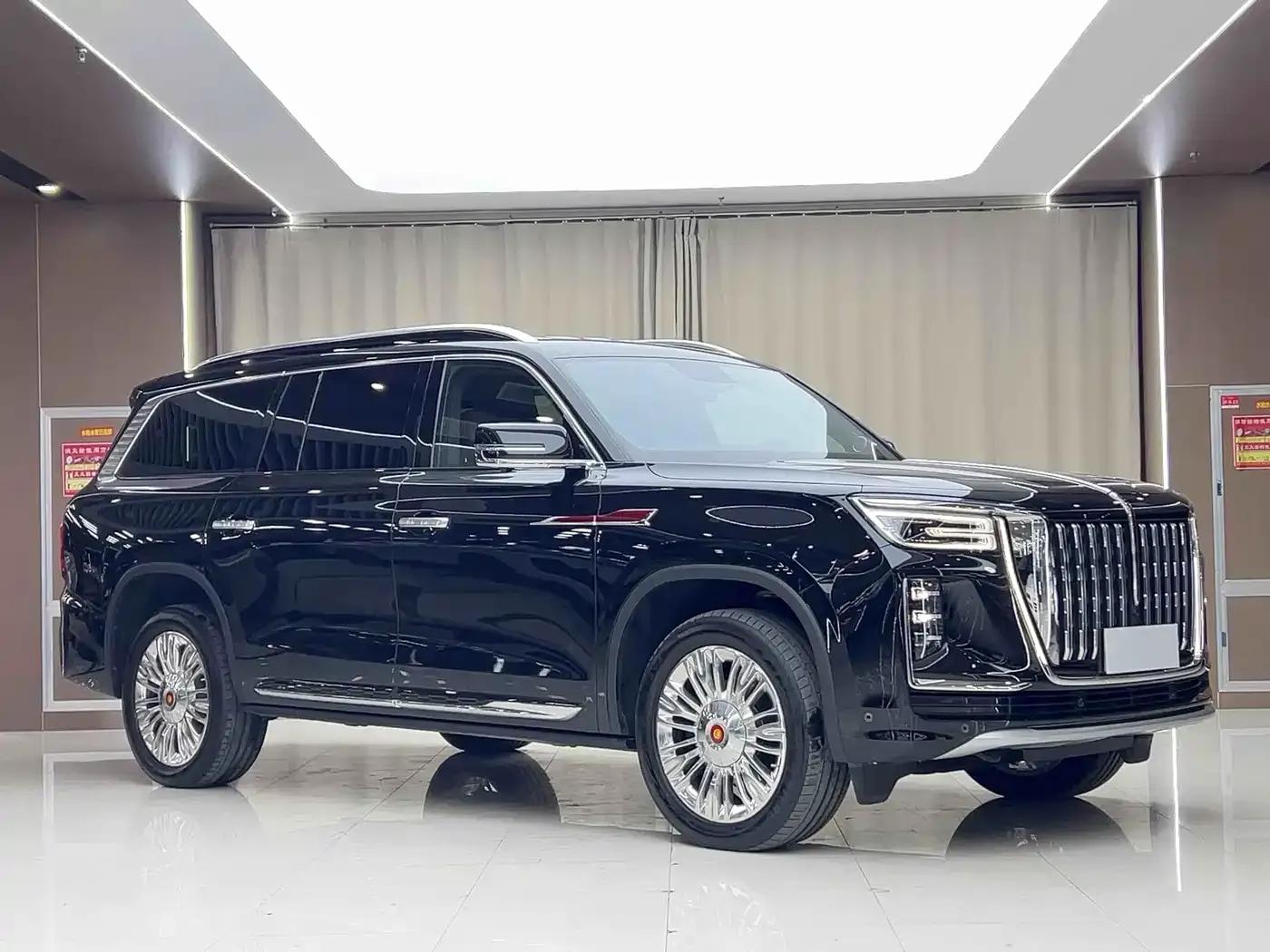 Hongqi Golden Sunflower National Glory 2022 4.0T Elegant Flagship Edition 6-seater — миниатюра 3