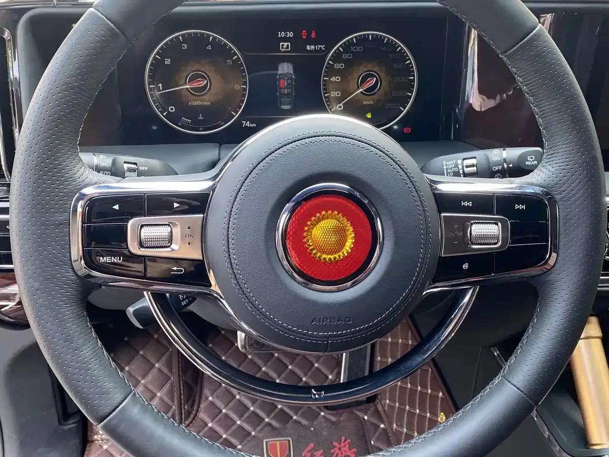 Hongqi Golden Sunflower National Glory 2022 4.0T Premium Flagship Edition 4-seater — миниатюра 11