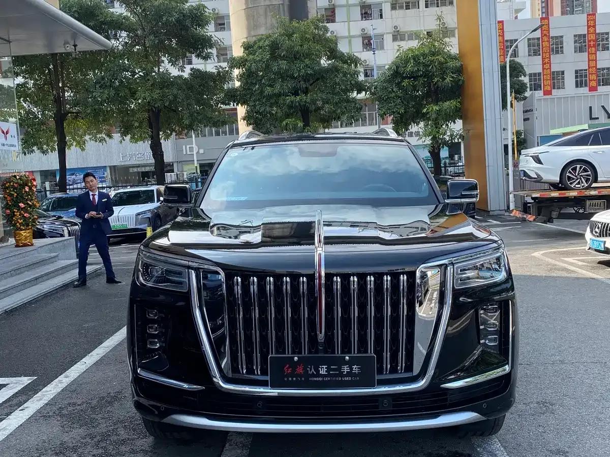 Hongqi Golden Sunflower National Glory 2022 4.0T Premium Flagship Edition 4-seater — миниатюра 3