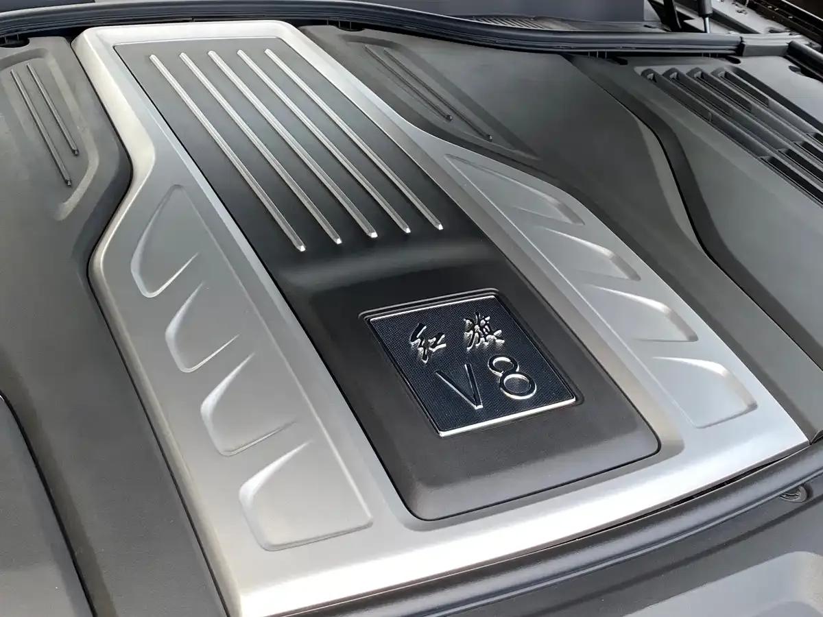 Hongqi Golden Sunflower National Glory 2022 4.0T Premium Flagship Edition 4-seater — миниатюра 26