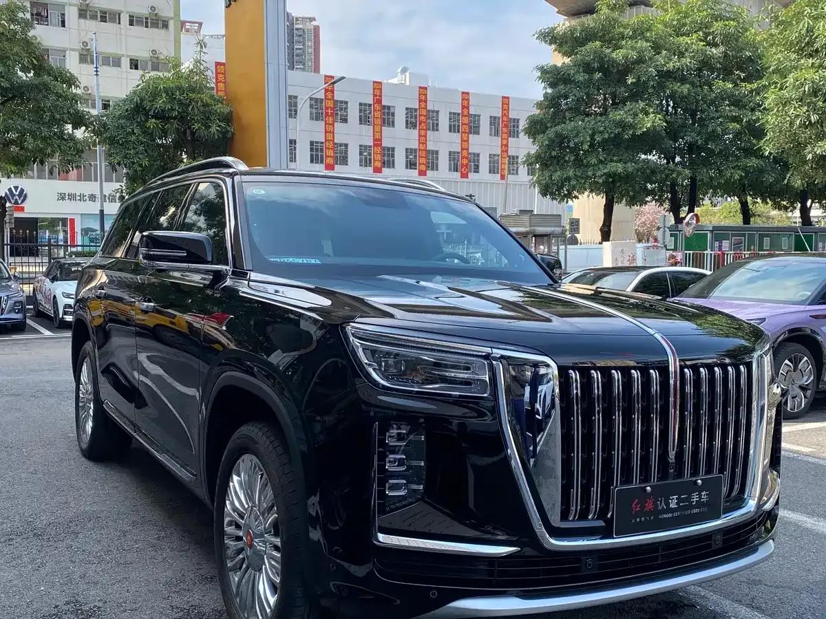 Hongqi Golden Sunflower National Glory 2022 4.0T Premium Flagship Edition 4-seater — миниатюра 4