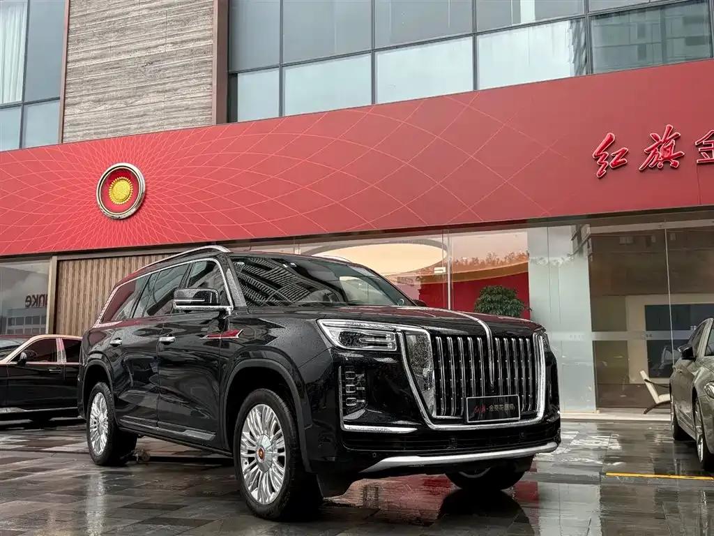 Hongqi Golden Sunflower National Glory 2022 4.0T Premium Flagship Edition 4-seater — миниатюра 2