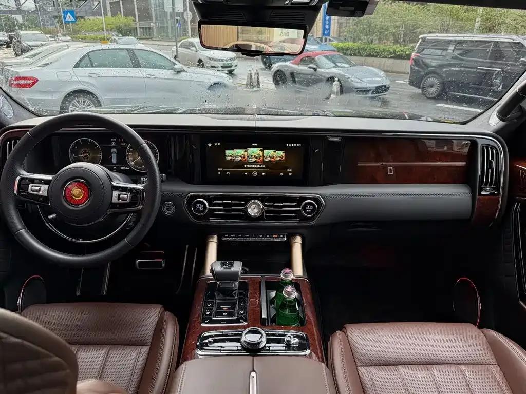 Hongqi Golden Sunflower National Glory 2022 4.0T Premium Flagship Edition 4-seater — миниатюра 8