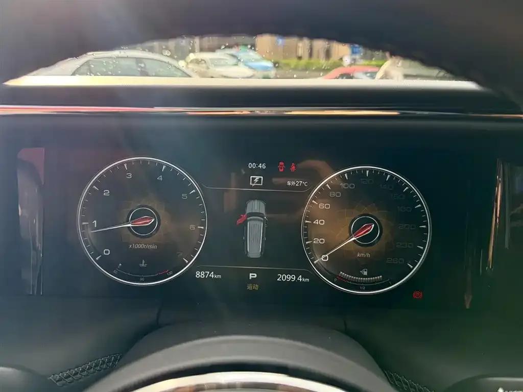 Hongqi Golden Sunflower National Glory 2022 4.0T Premium Flagship Edition 4-seater — миниатюра 10