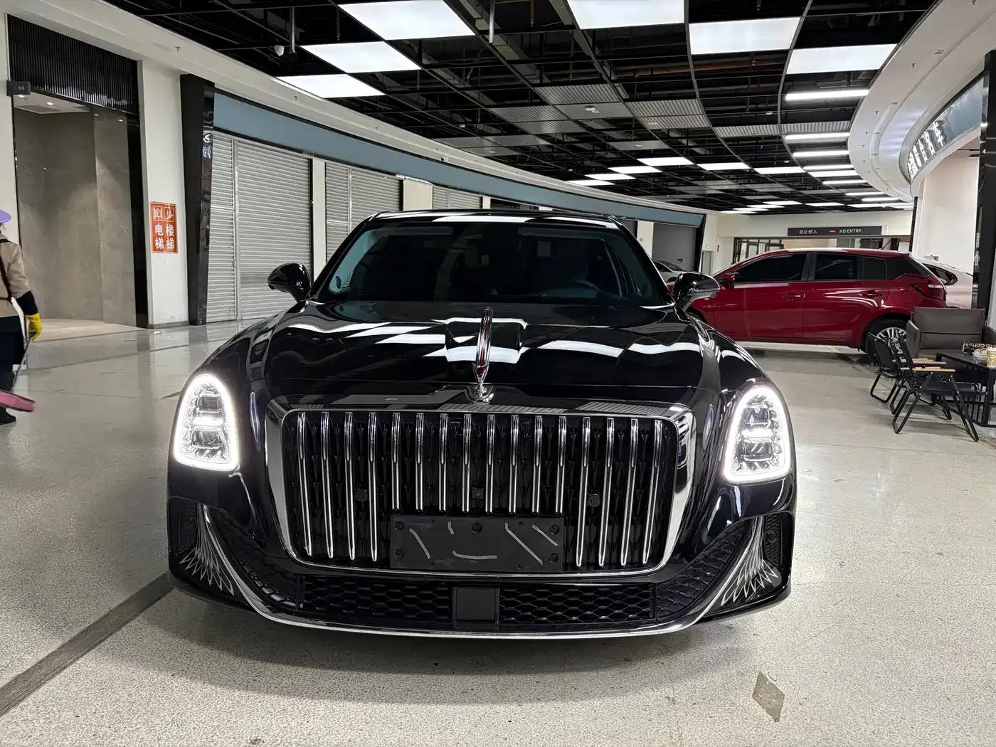 Hongqi Golden Sunflower Elegant 2024 Model 3.0T V6 — миниатюра 2