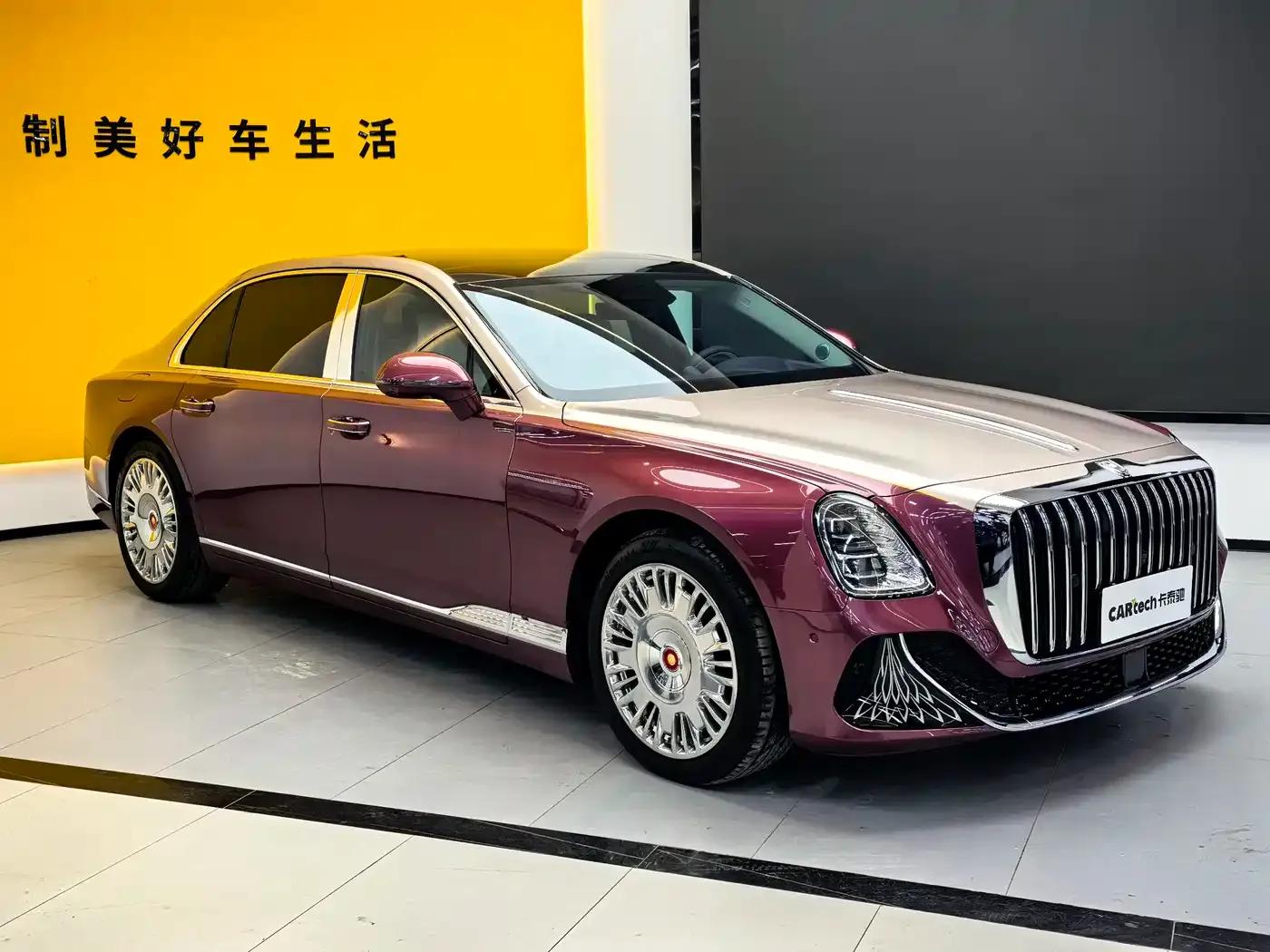 Hongqi Golden Sunflower Elegant 2024 Model 4.0T V8 — миниатюра 3