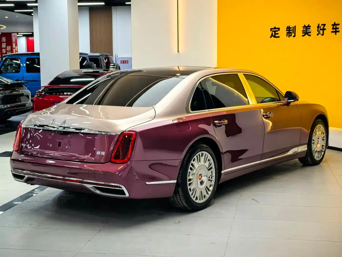 Hongqi Golden Sunflower Elegant 2024 Model 4.0T V8 — миниатюра 27
