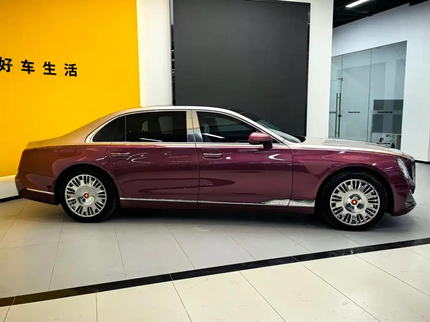 Hongqi Golden Sunflower Elegant 2024 Model 4.0T V8 — миниатюра 4