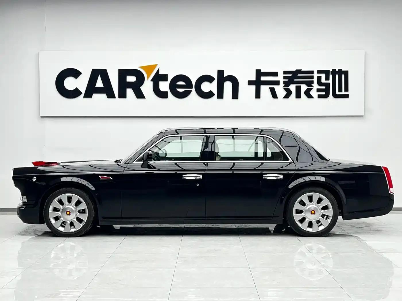Hongqi Golden Sunflower National Gift 2014 Model 6.0L Flagship Edition — миниатюра 2